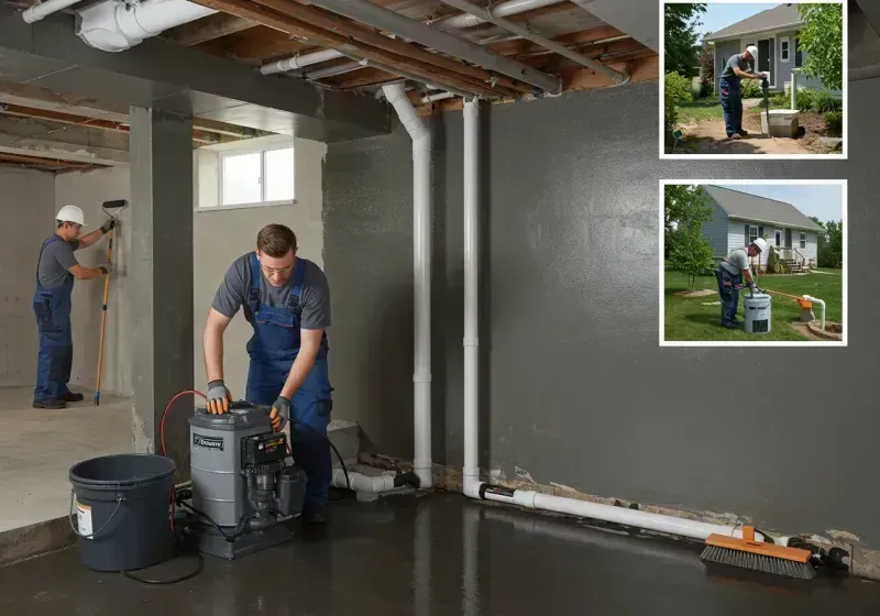 Basement Waterproofing and Flood Prevention process in Monticello, IA